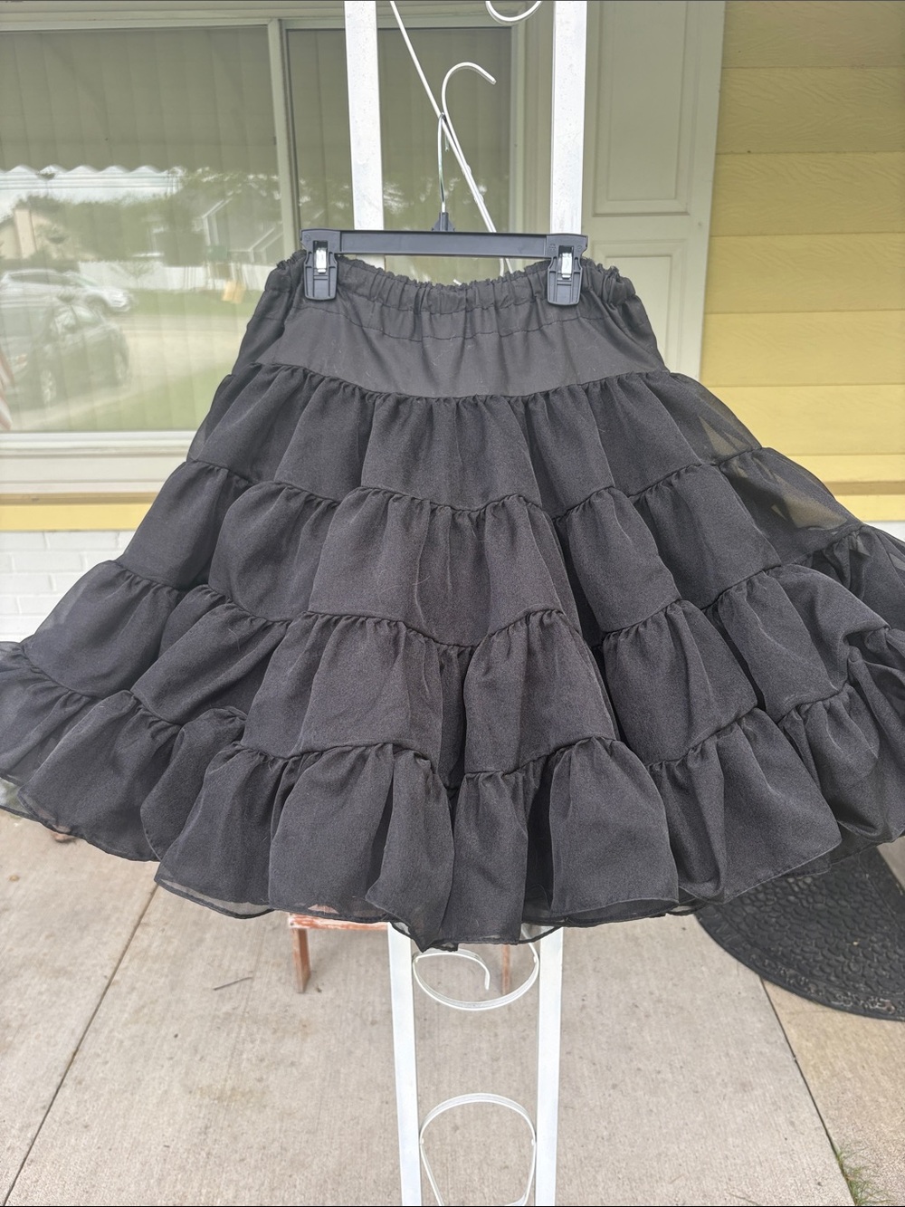 Vintage Black Petticoat